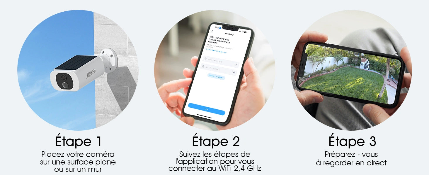 Installation en 3 etapes